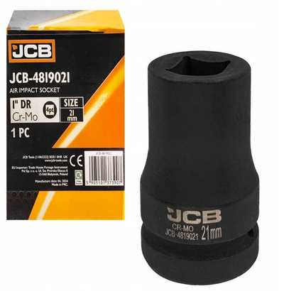 Bit goditës JCB 4819021, 1", 21 mm, i zi