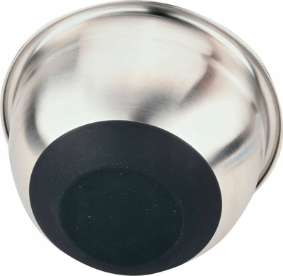 Kuas përziere çeliku inoks, Ø24cm, 24 x 24 x 12.8cm, argjend