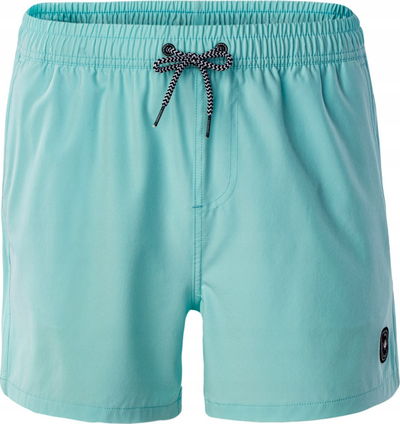Shorce banjo për burra Aquawave Degras, poliestër tharje e shpejtë, 4WAY STRETCH, blu e çelët