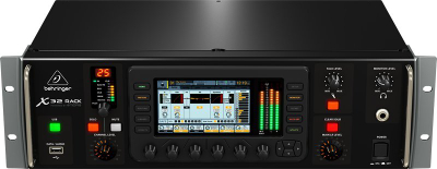Mikser dixhital Behringer X32 Rack, 40 hyrje, 25 bus, i zi