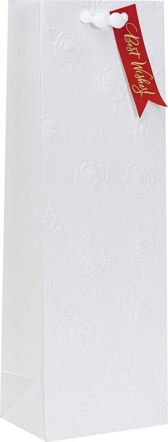 Qese dhurate për shishe Incood Gift Bag, 10.5x33cm, me figura vere, shumëngjyrëshe
