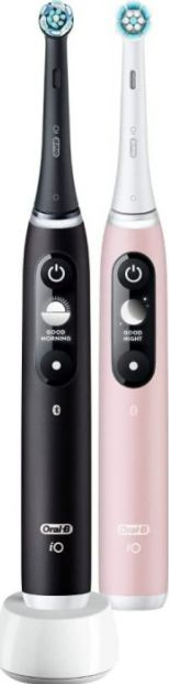Furçë elektrike dhëmbësh Oral-B iO Series 6 Duo, 2 copë, me mikro-vibrime