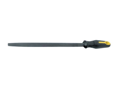 Lima metalike trekëndore Modeco MN-66-145 FRIENDLY GRIP, 250mm, grimcim nr. 2, portokalli