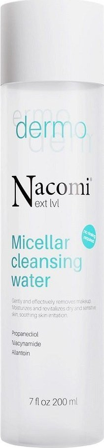 Ujë micelar Nacomi Dermo për lëkurë të thatë dhe të ndjeshme, 200 ml