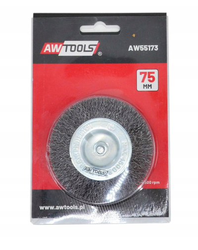 Furçë rrote me teli Furra Brush, 115mm, me shank, metal