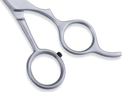 Gërshërë flokësh 3 Hairdressing Thinning, profesionale, 6", metalike argjendi