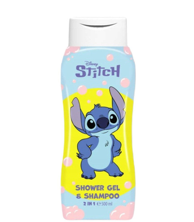 Гел за туширање и шампон за деца Air Val Disney Stitch 2in1, 500ml