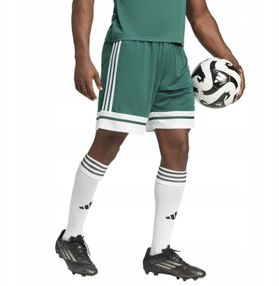 Pantallona të shkurtra sportive adidas Squadra 25 M JH3411, Aeroready, poliester i ricikluar, të zeza