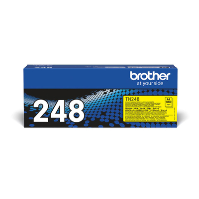 Toner Brother TN-248Y, origjinal, 1000 faqe, i verdhë