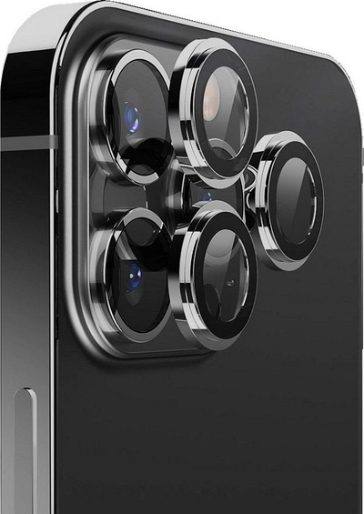 Mbrojtës kamere X-one Sapphire Glass Camera Armor Pro, për iPhone 15 Pro, transparent