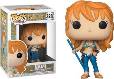 Figurë koleksionuese Funko Pop Nami One Piece, vinil, 10cm, shumëngjyrëshe