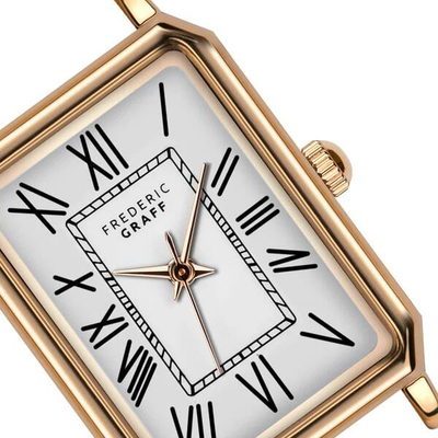 Orë për femra Frederic Graff Siems Rose-Gold FED-3214, e artë rozë