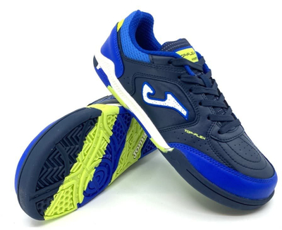 Детски патики за футсал Joma Top Flex 2603 JR IN, бр. 38, за внатрешна употреба, темно сина