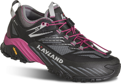 Këpucë mali për goca Kayland Duke W GTX, GORE-TEX, të zeza fuchsia