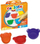 Ngjyra druri për kalamaj Carioca Baby Teddy, set me 6 ngjyra, për 1+ vjeç, shumëngjyrëshe