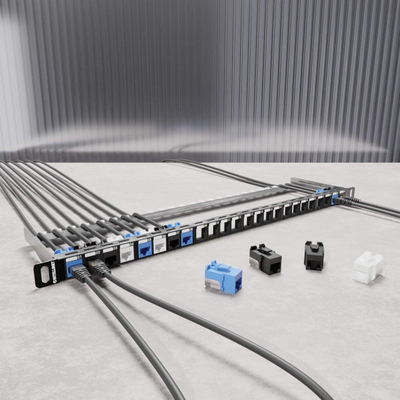 Patch panel Intellinet 24 porta, shielded, 0.5U, i zi