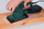 Letër gërryese në rul Wolfcraft 93mm x 4m, granulim 180, me kapje me velur