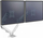 Krah i dyfishtë për monitor Fellowes Eppa 9683501, deri 39", fiksohet në tavolinë, i bardhë
