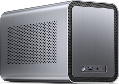 Kuti kompjuterike Jonsbo N1, Mini ITX, USB C, gri