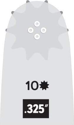 Zinxhir sharrë Husqvarna X‑Cut, 38cm, 0.325", 1.5mm