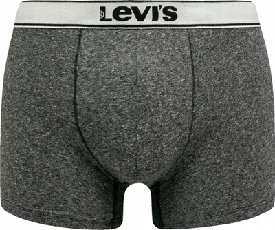 Bokserë për burra Levi's 37149-0398, set 2 palë, pambuk, gri
