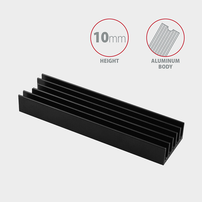 Ftohës pasiv AXAGON CLR-M2L10, për SSD M.2 2280, 10 mm
