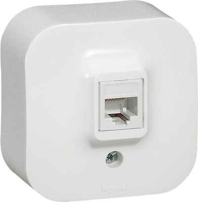Prizë kompjuterike Legrand FORIX 782424, RJ45 Cat 5e UTP, e bardhë