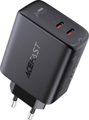 Karikues muri AceFast A9, 40W, 2 porta USB-C PD 3.0, i zi