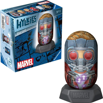 Puzzle 3D Ravensburger Marvel Star Lord, 54 copa, figurë për koleksion