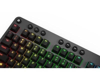 Гејминг тастатура Lenovo Legion K500, механичка Red Switch, RGB, црна