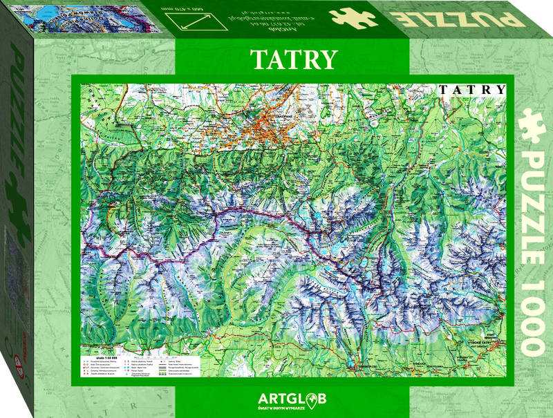 Puzzle Artglob Tatras, 1000 elemente