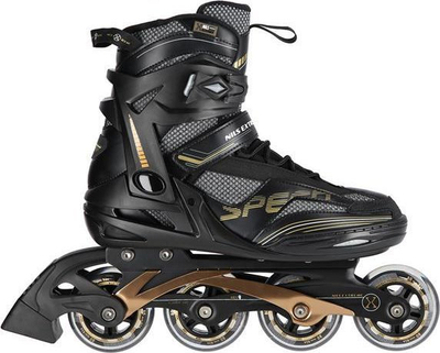 Patina inline Nils Extreme NA2150, rrota 80mm, madhësia 44, e zezë
