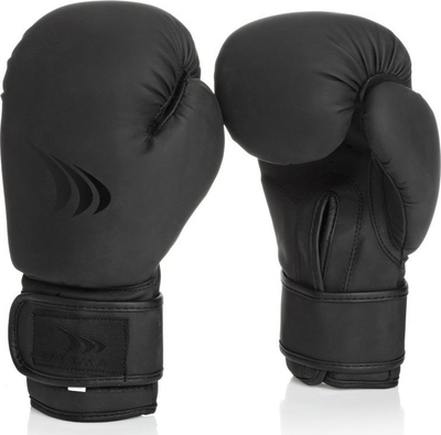 Doreza boksi Yakimasport MARS, 16 oz, mat, të zeza