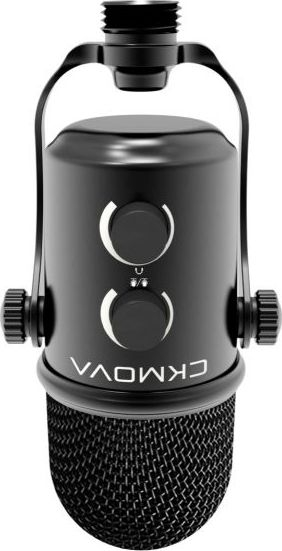 Микрофон CKMOVA SUM3, кондензатор USB, со држач за маса, црн