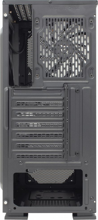 Куќиште за компјутер White Shark GCC-2103 Panzer, ATX Mid Tower, 1 RGB вентилатор, црно