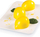 Kallëp silikonik Silikomart Delight with Lemon, 6 zgavra, për ëmbëlsira, i bardhë
