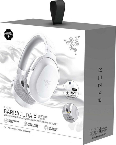 Kufje Razer Barracuda X Mercury (RZ04-03800200-R3M1), të bardha