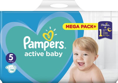 Pelena Pampers Active Baby, nr. 5, 110 copë, 11-16 kg