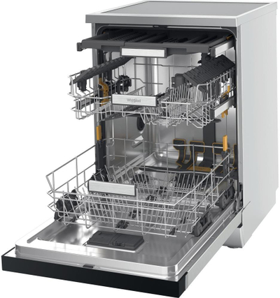 Lavastovilje Whirlpool W7F HS41 X, 15 sete, klasa C, inox