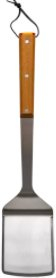 Shpatull BBQ Traeger me rosewood, çelik inox, dorezë druri, kafe