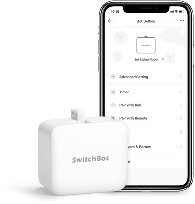 Buton smart SwitchBot SWITCHBOT S1W, kontroll në distancë, i bardhë