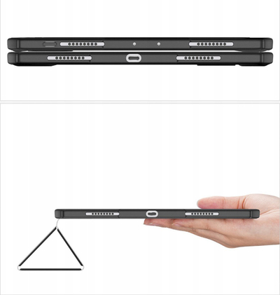 Mbulesë tablet DUX DUCIS Magi Series për iPad Pro 13 M4, me mbajtëse stylus, e zezë