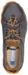 Këpucë malore AKU Flyrock për burra, hiking, e zezë me portokalli, 9.5 UK