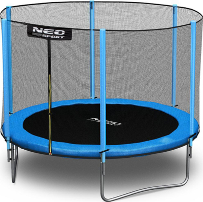 Trampolinë kopshti Neo-Sport me rrjetë të jashtme, 312 cm