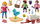 Set lojrash Playmobil City Life Starter Pack Daycare 71258, 25 copa, për mosha 4-10 vjeç, shumëngjyrësh