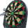 Dartboard elektronik Enero 47 cm, ekran LED, me shumë lojëra, i zi