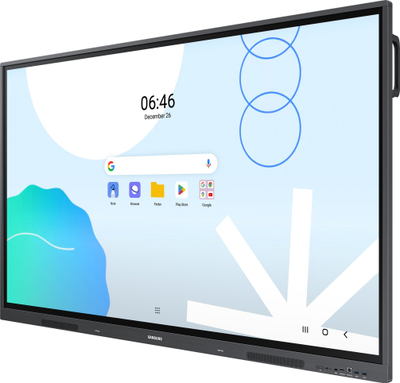 Whiteboard interaktiv Samsung WA86D, 86", 4K UHD, gri