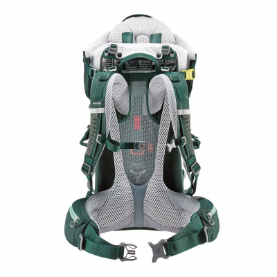 Çantë-shalë për fëmijë Deuter Kid Comfort, sistem Aircontact, model Forest, jeshile