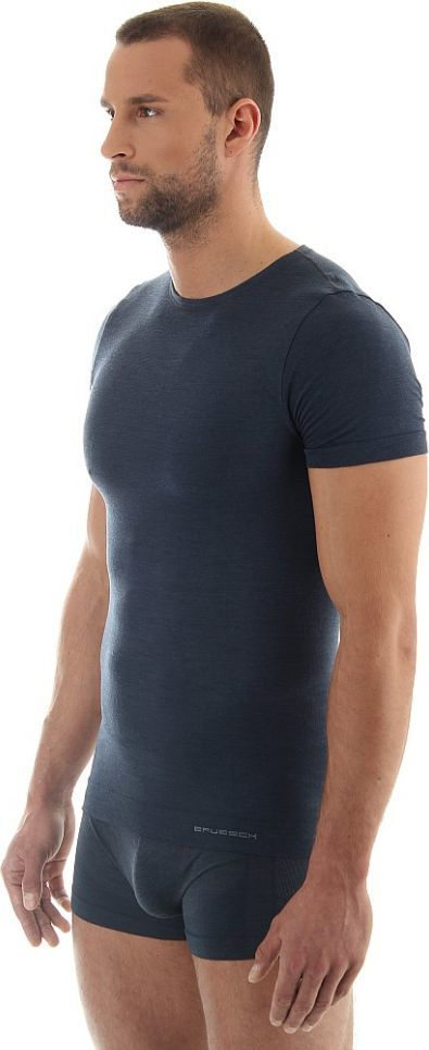Maicë për meshkuj Brubeck COMFORT WOOL (SS11030), M, e kaltër e errët