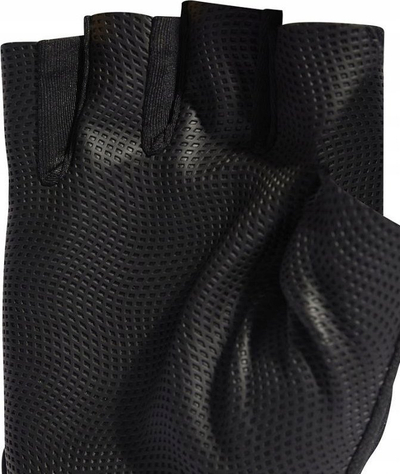 Doreza trajnimi Adidas Training Glove II5598, pa gishta, me mbyllje me shirit, ngjyrë e zezë